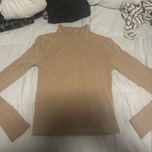 AE Striped Mock Neck Shirt